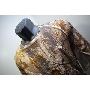 37845 Mens Game Winner Hunting Camo Athletic Gym Shirt Size 2XL XXL